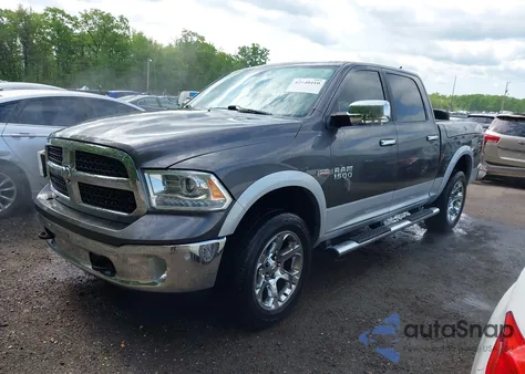 2014 Ram 1500 Laramie из США, поврежденный, VIN 1C6RR7NT8ES218795
